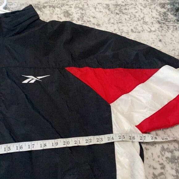 vtg reebok track suit embroidered logo size XL GUC - Picture 8 of 13